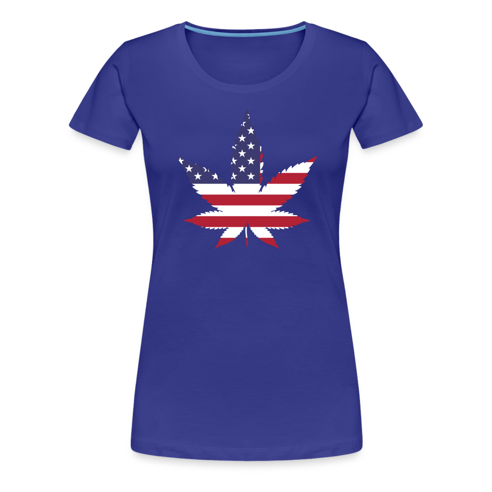 USA Weed merch Frauen Premium T-Shirt - Königsblau