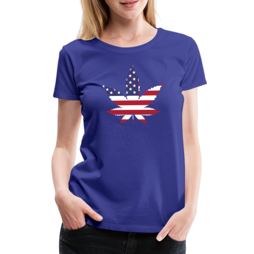 USA Weed merch Frauen Premium T-Shirt - Königsblau