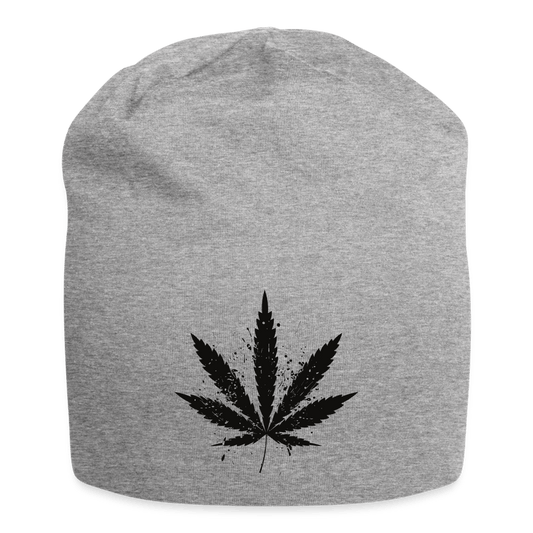 Black Weed Hanfblatt Cannabis Mütze - Cannabis Merch