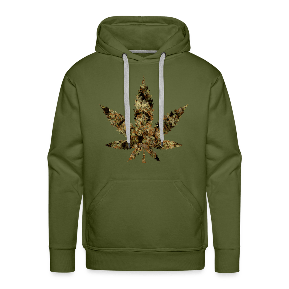 Buds Hanfblatt Weed Herren Cannabis Hoodie - Cannabis Merch