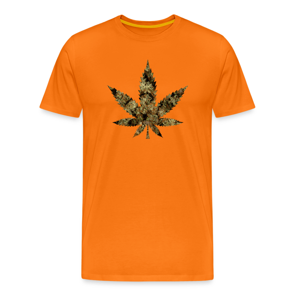 Buds Hanfblatt Weed Herren Cannabis T-Shirt - Cannabis Merch