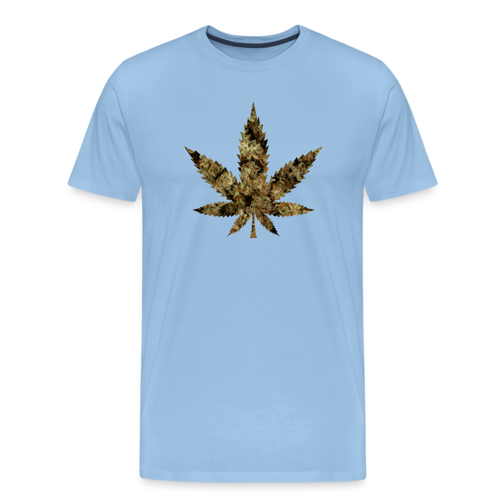 Buds Hanfblatt Weed Herren Cannabis T-Shirt - Cannabis Merch