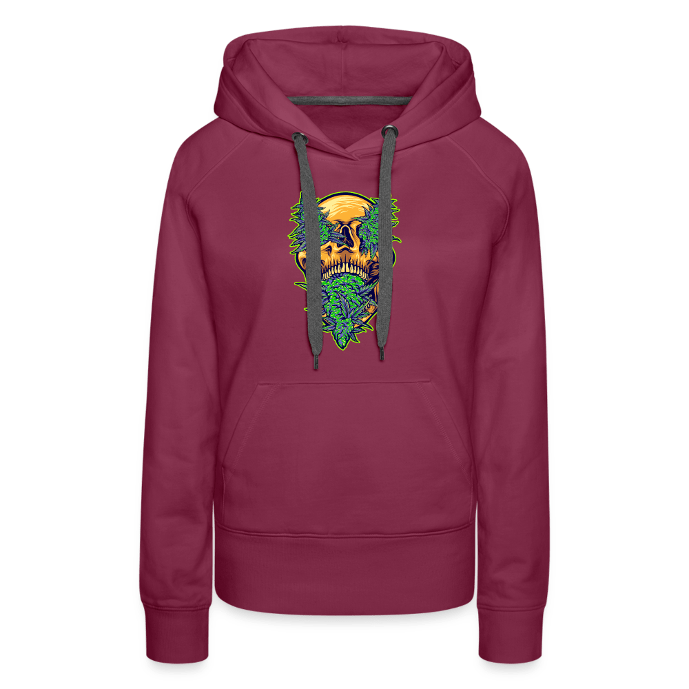 Buds im Schädel Damen Cannabis Hoodie - Cannabis Merch