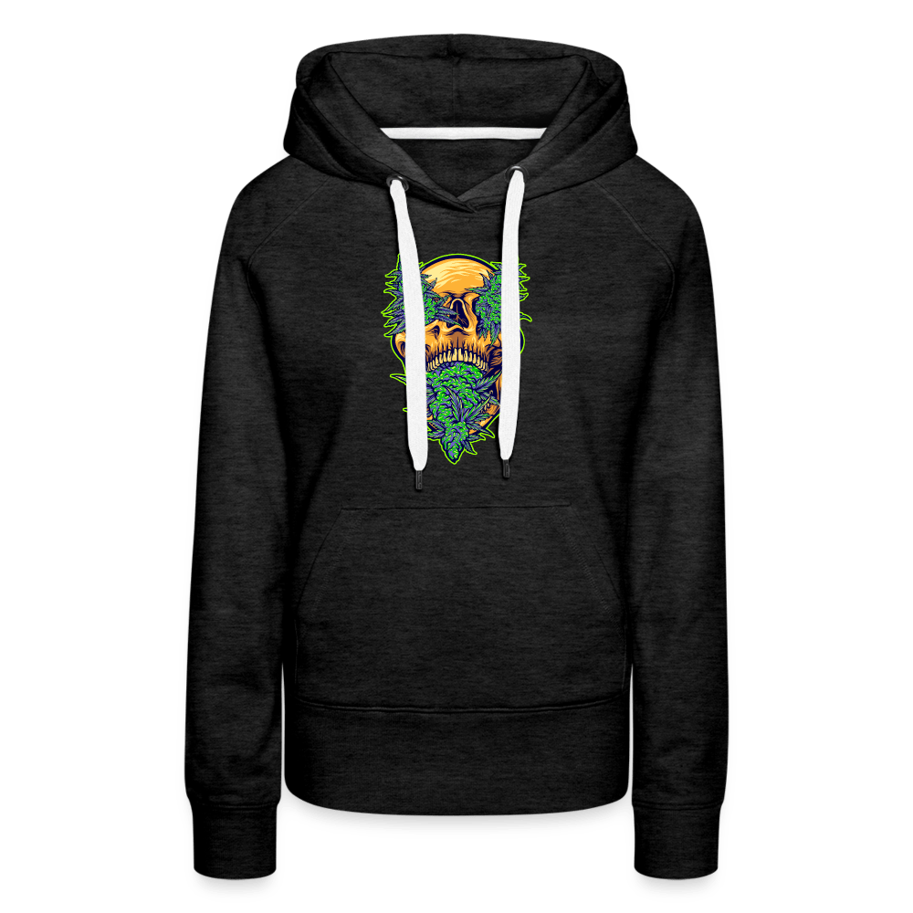 Buds im Schädel Damen Cannabis Hoodie - Cannabis Merch