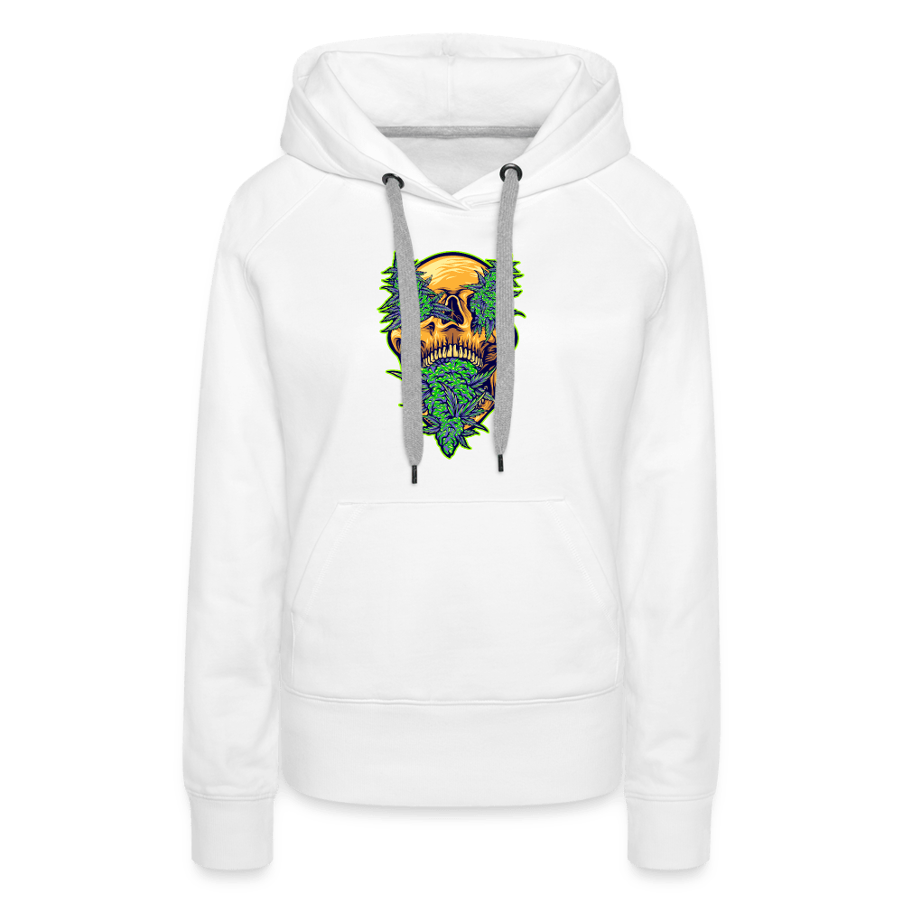 Buds im Schädel Damen Cannabis Hoodie - Cannabis Merch