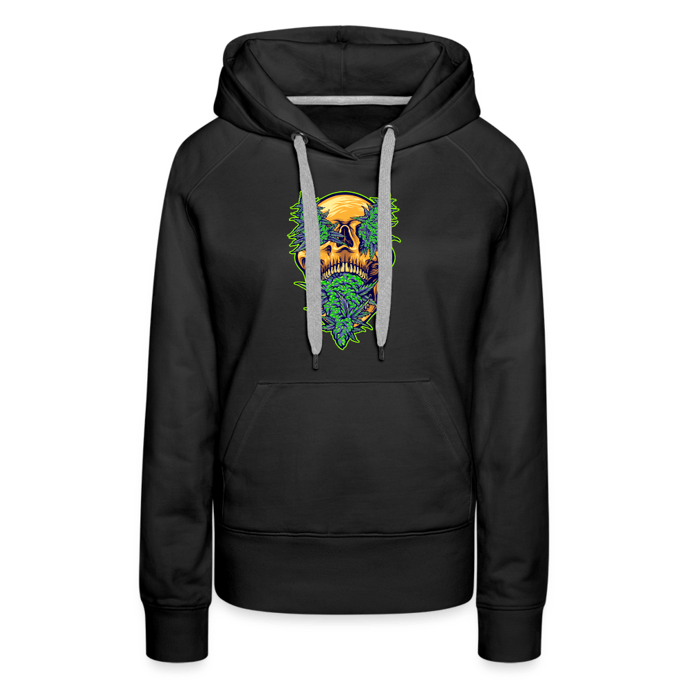 Buds im Schädel Damen Cannabis Hoodie - Cannabis Merch