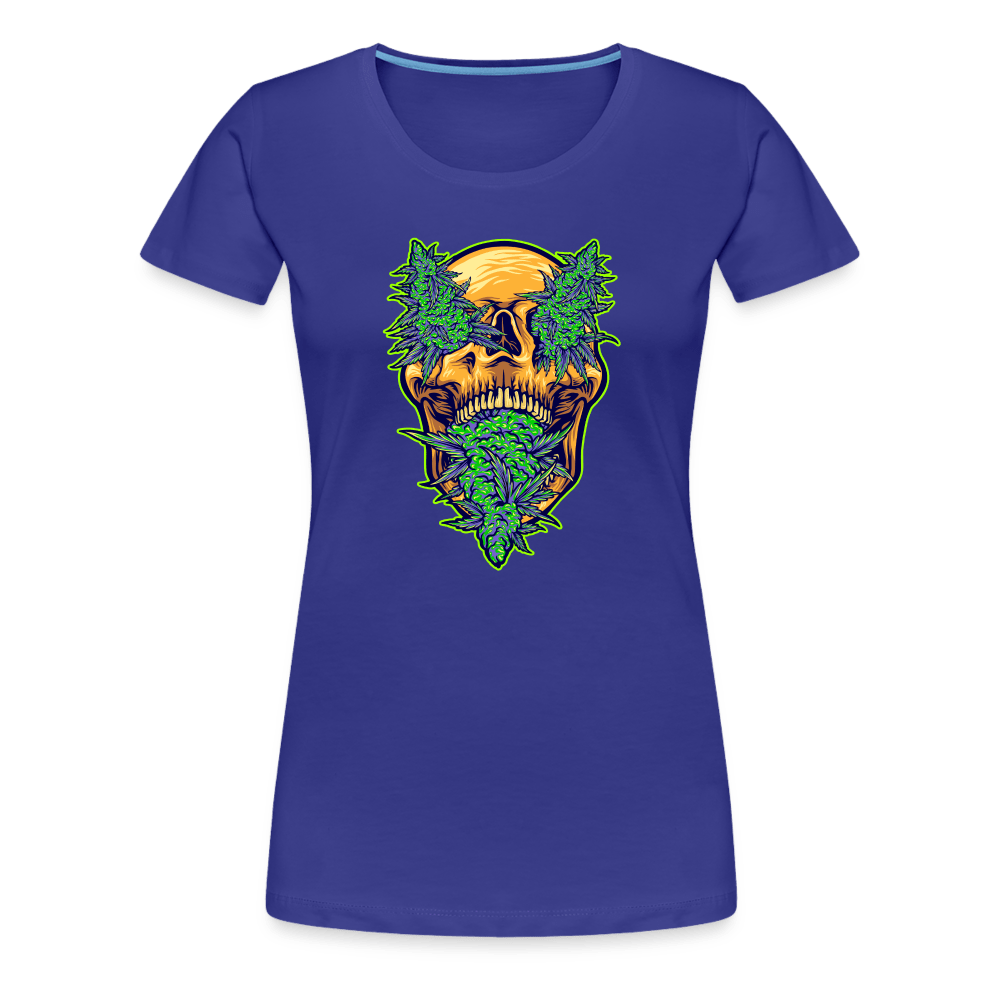 Buds im schädel Weed Frauen Premium T-Shirt - Königsblau