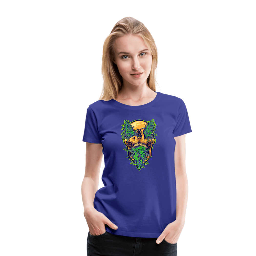 Buds im schädel Weed Frauen Premium T-Shirt - Königsblau