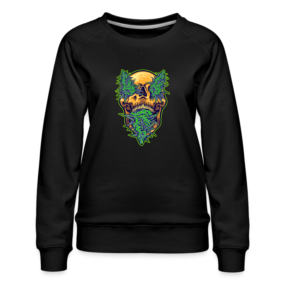 Buds im schädel Weed Damen Cannabis Pullover - Cannabis Merch