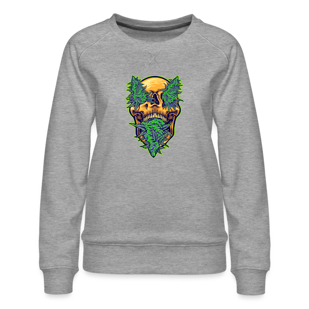 Buds im schädel Weed Damen Cannabis Pullover - Cannabis Merch