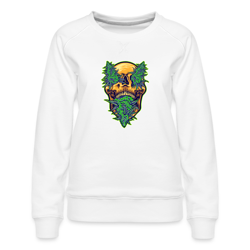 Buds im schädel Weed Damen Cannabis Pullover - Cannabis Merch