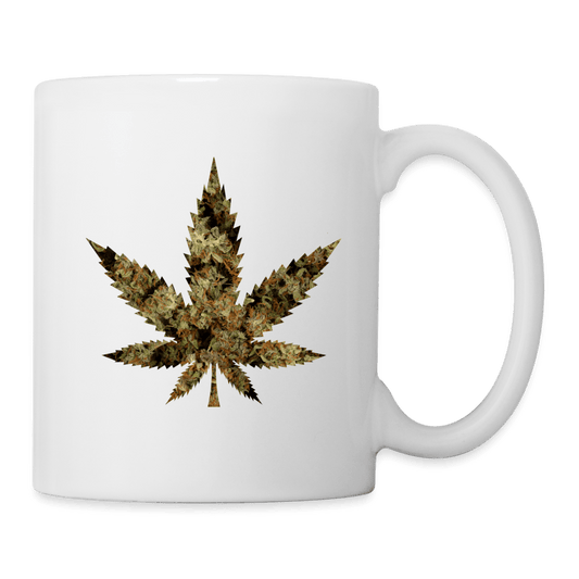 Buds Weed Hanfblatt Cannabis Tasse - Cannabis Merch