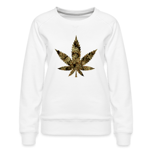Buds Weed Hanfblatt Damen Cannabis Pullover - Cannabis Merch