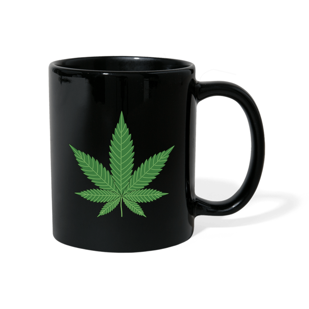 Cannabis Hanfblatt Weed Tasse - Cannabis Merch