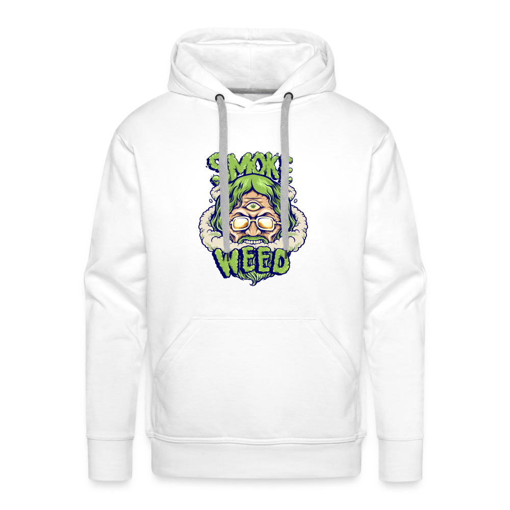 God Smoke Weed Herren Cannabis Hoodie - Cannabis Merch