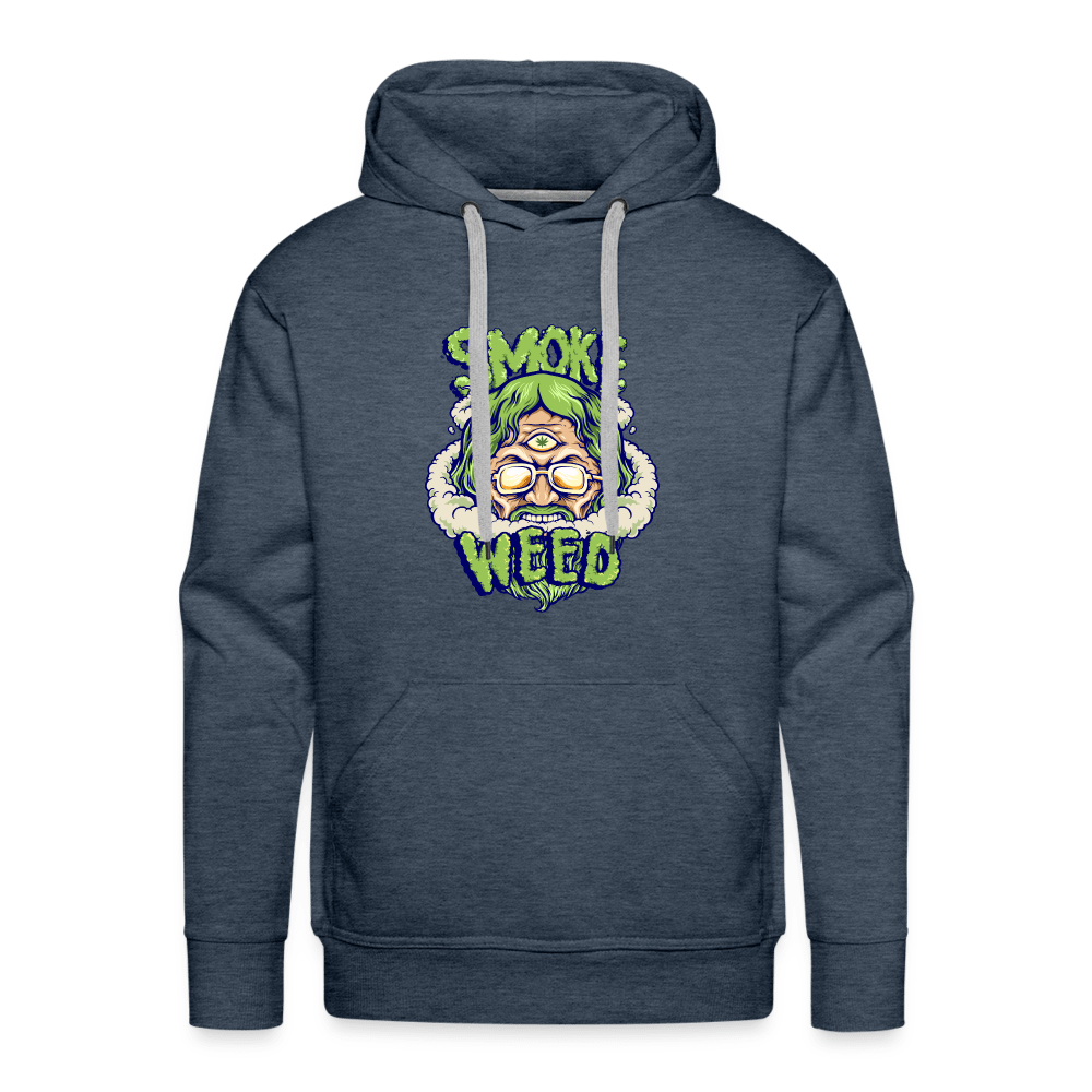 God Smoke Weed Herren Cannabis Hoodie - Cannabis Merch