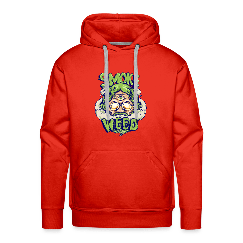 God Smoke Weed Herren Cannabis Hoodie - Cannabis Merch