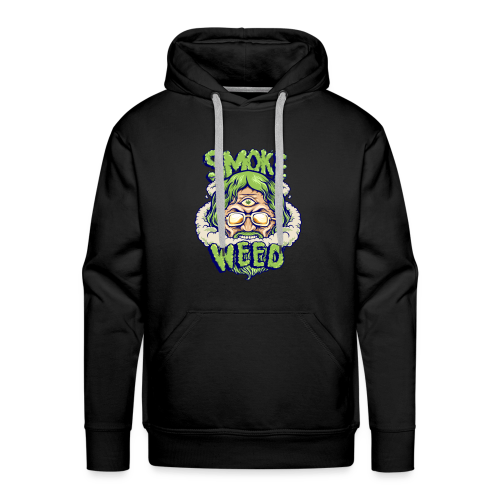 God Smoke Weed Herren Cannabis Hoodie - Cannabis Merch