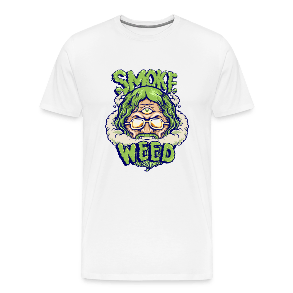 God Smoke Weed Herren Cannabis T-Shirt - Cannabis Merch