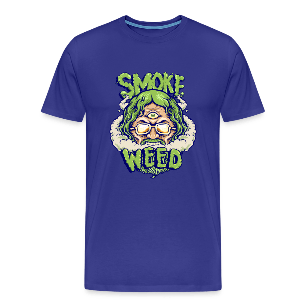 God Smoke Weed Herren Cannabis T-Shirt - Cannabis Merch