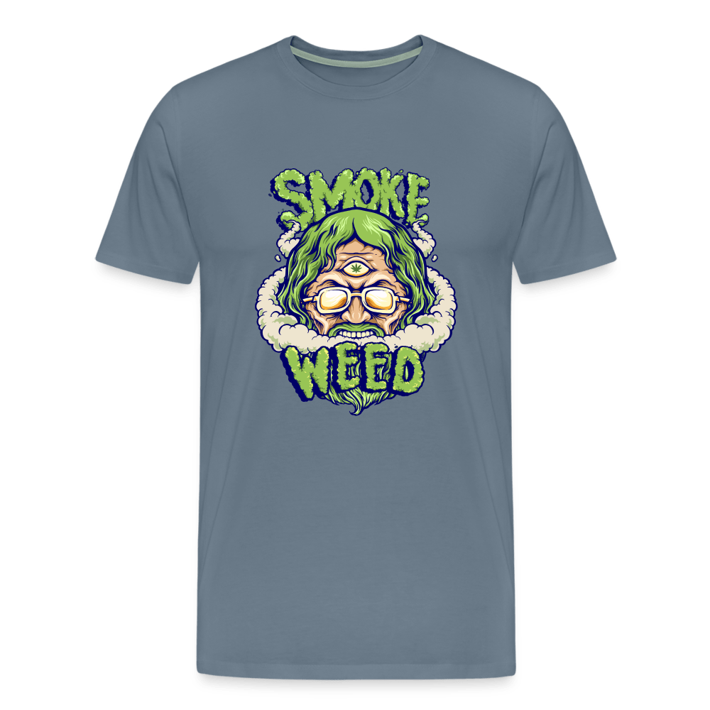 God Smoke Weed Herren Cannabis T-Shirt - Cannabis Merch