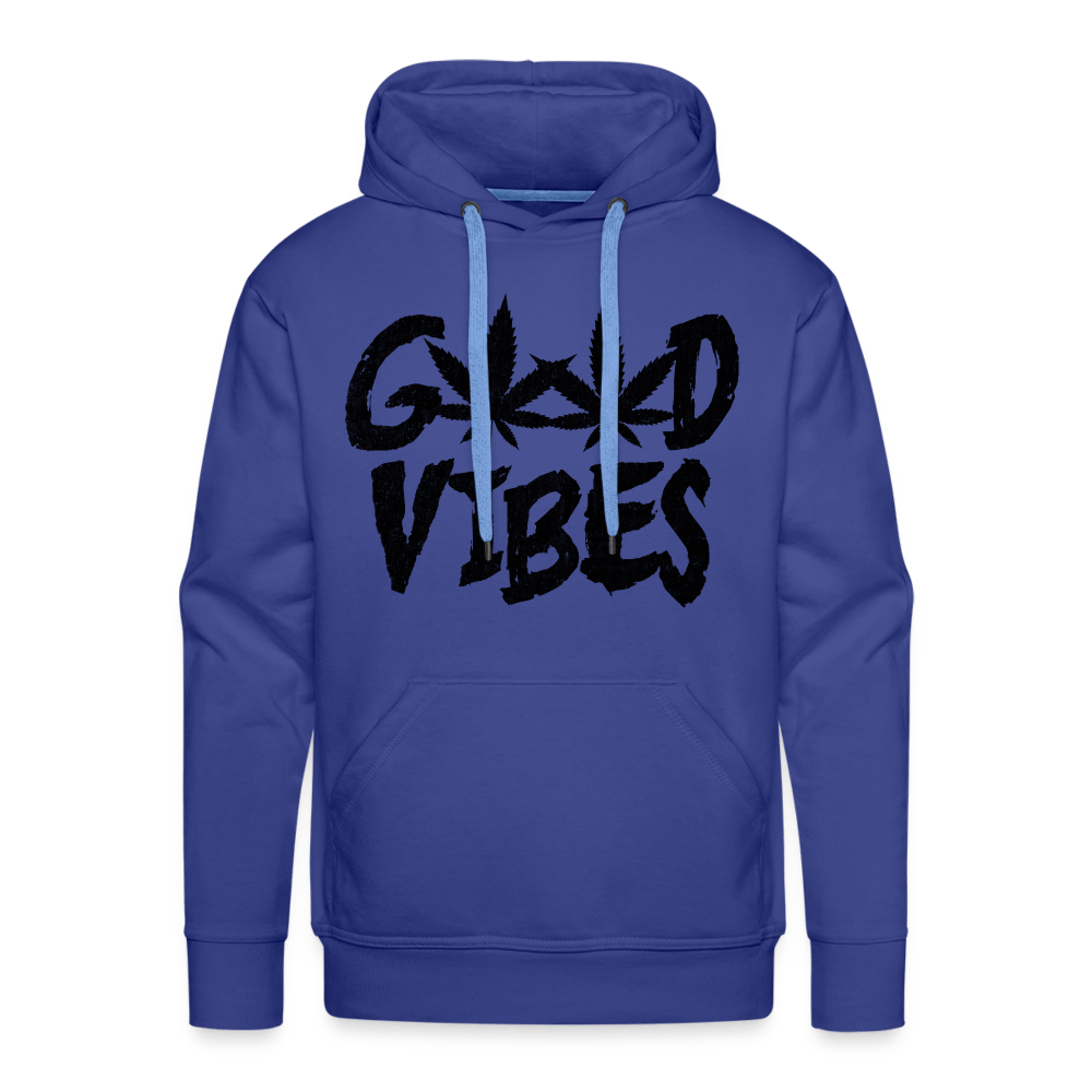 Good Vibes Black Weed Herren Cannabis Hoodie - Cannabis Merch