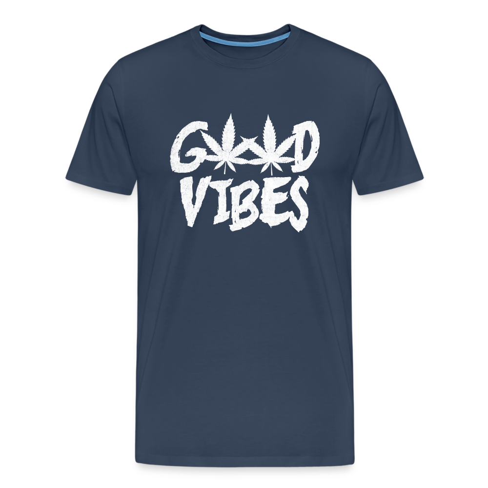 Good Vibes Weed Herren Cannabis T-Shirt - Cannabis Merch