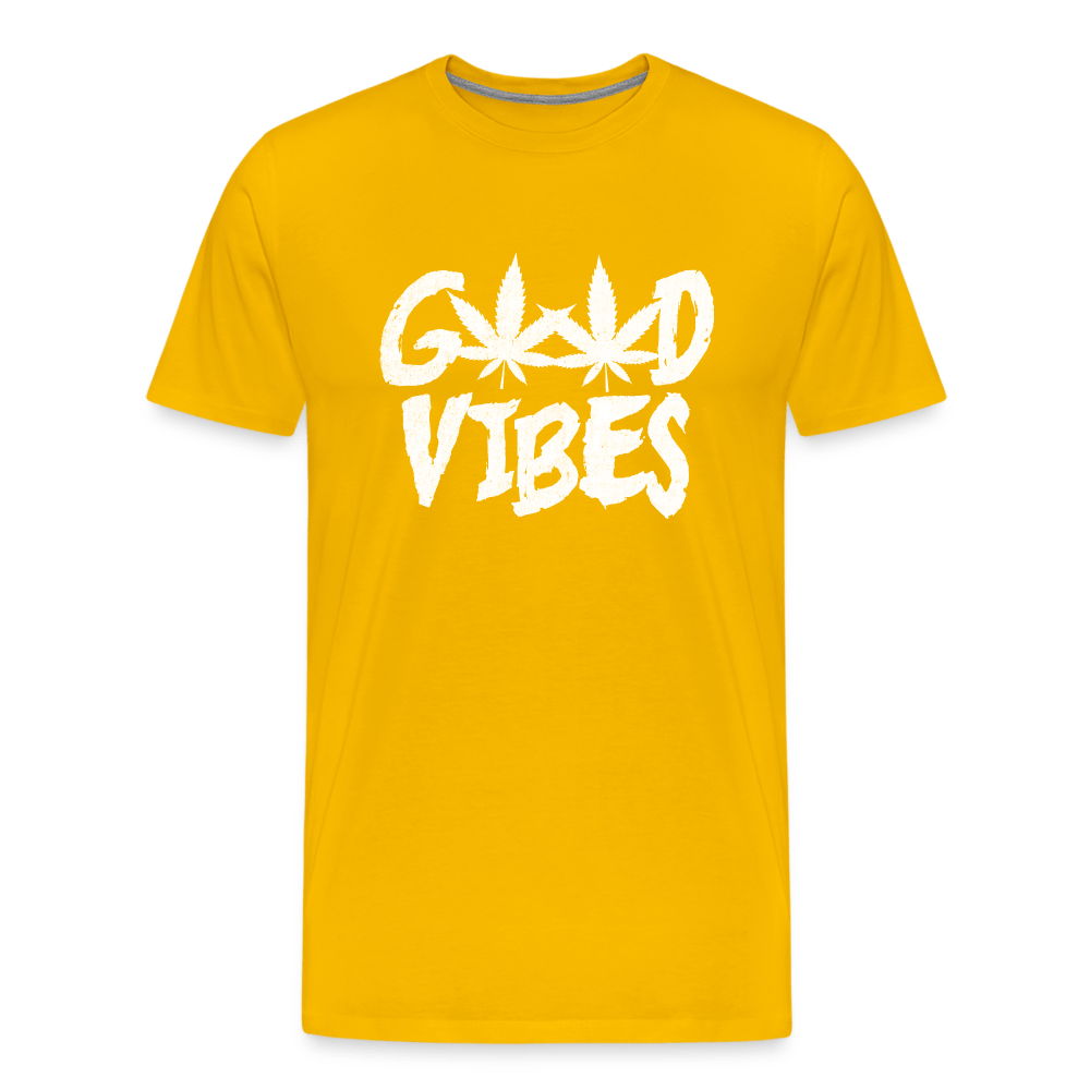 Good Vibes Weed Herren Cannabis T-Shirt - Cannabis Merch