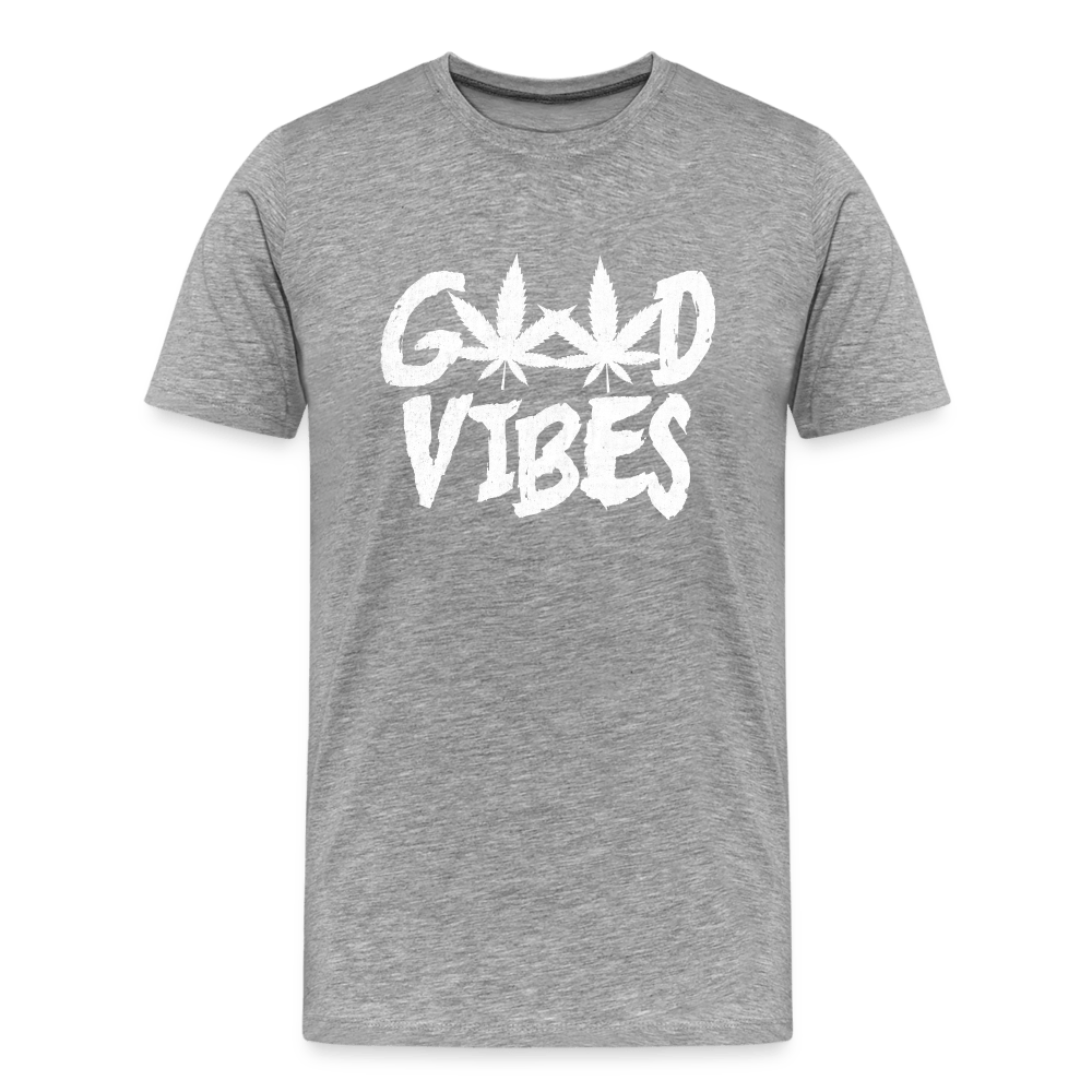 Good Vibes Weed Herren Cannabis T-Shirt - Cannabis Merch