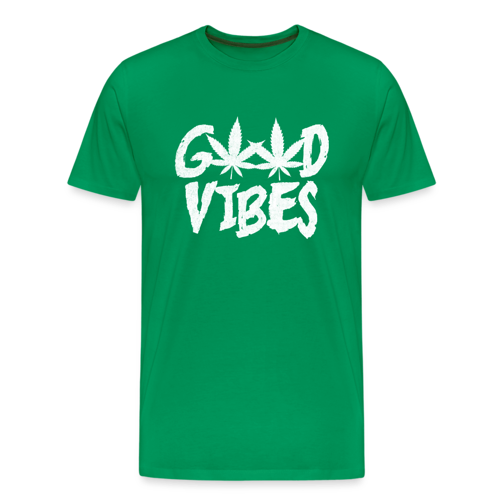 Good Vibes Weed Herren Cannabis T-Shirt - Cannabis Merch