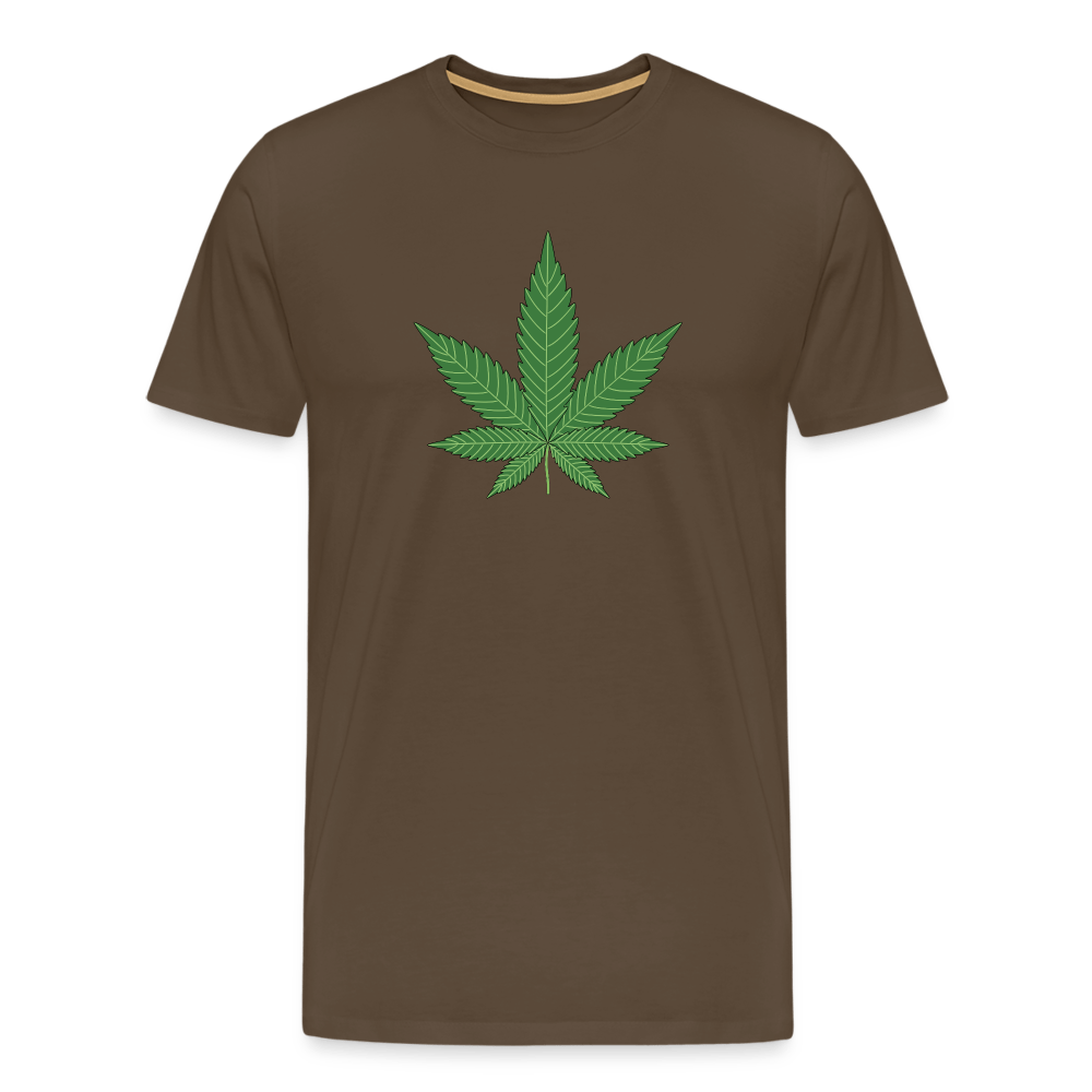 Hanfblatt Weed Herren Cannabis T-shirt - Cannabis Merch