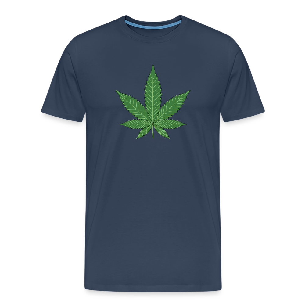 Hanfblatt Weed Herren Cannabis T-shirt - Cannabis Merch