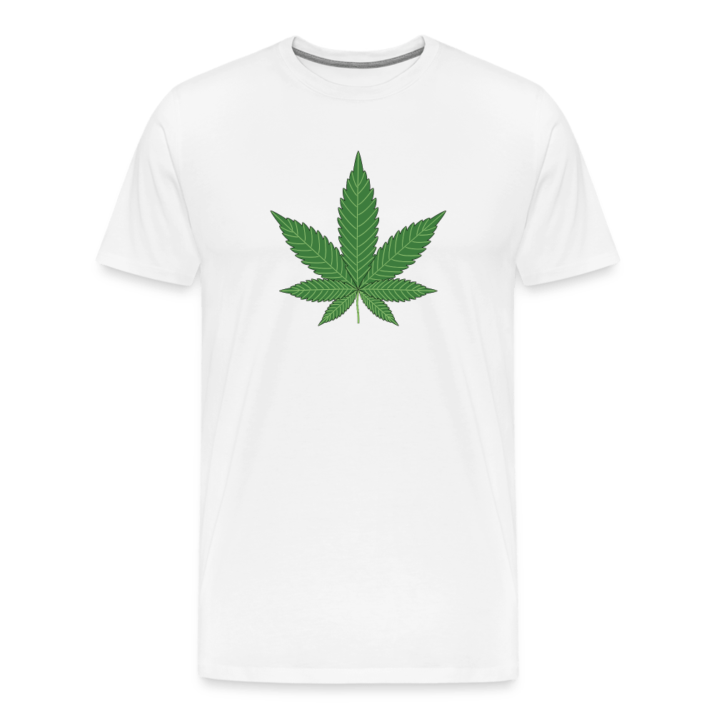 Hanfblatt Weed Herren Cannabis T-shirt - Cannabis Merch