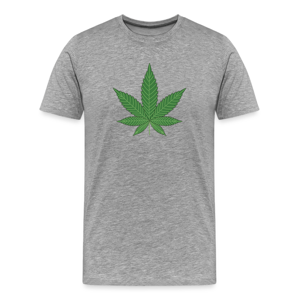 Hanfblatt Weed Herren Cannabis T-shirt - Cannabis Merch