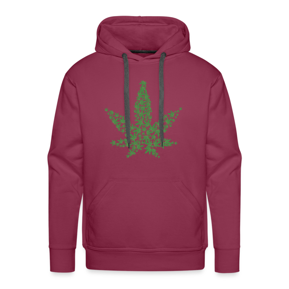 Hanfblätter Weed Herren Cannabis Hoodie - Cannabis Merch