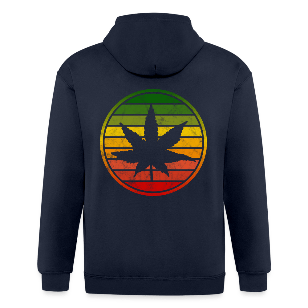 Jamaika Weed Heavyweight Cannabis Kapuzenjacke - Cannabis Merch