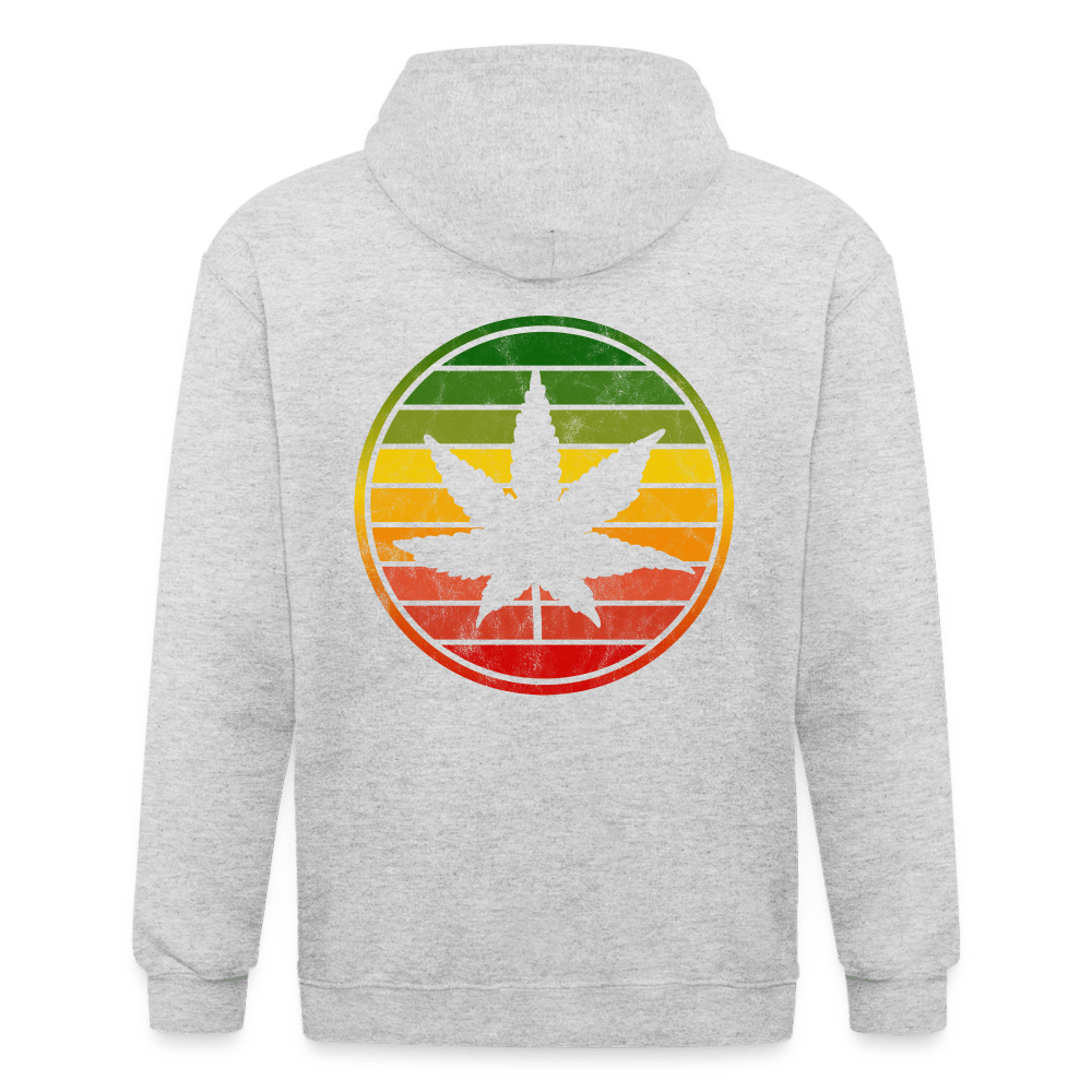 Jamaika Weed Heavyweight Cannabis Kapuzenjacke - Cannabis Merch