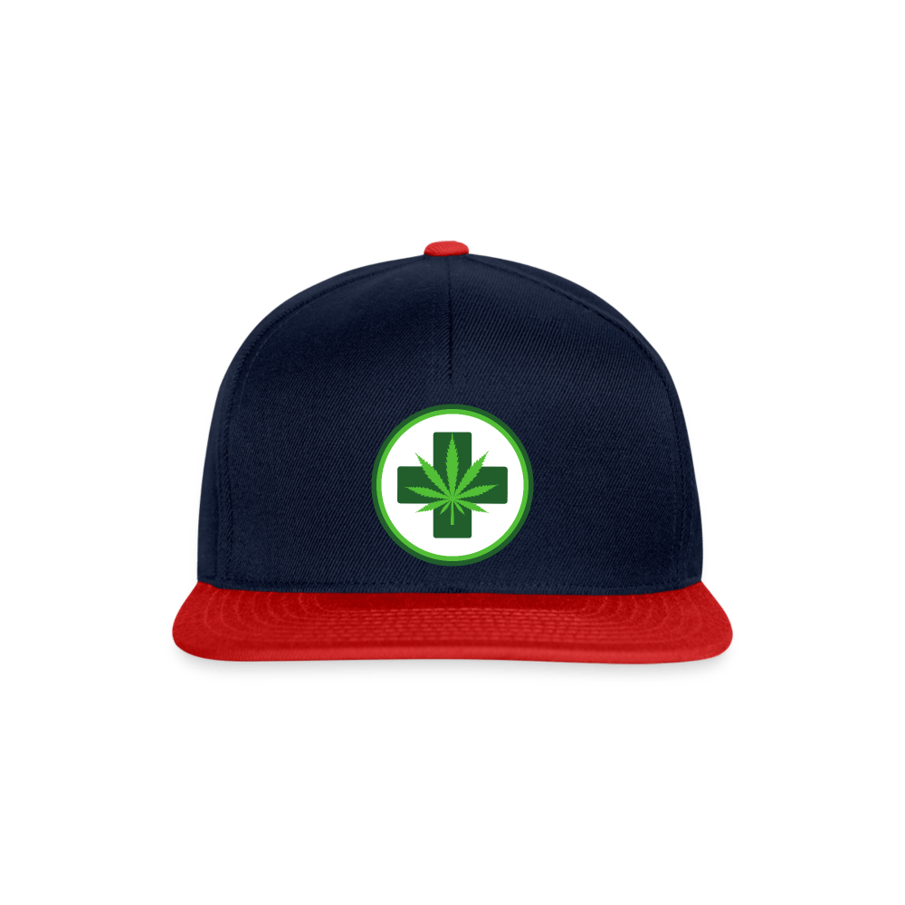 Medizinisches Cannabis Weed Snapback Cap - Cannabis Merch