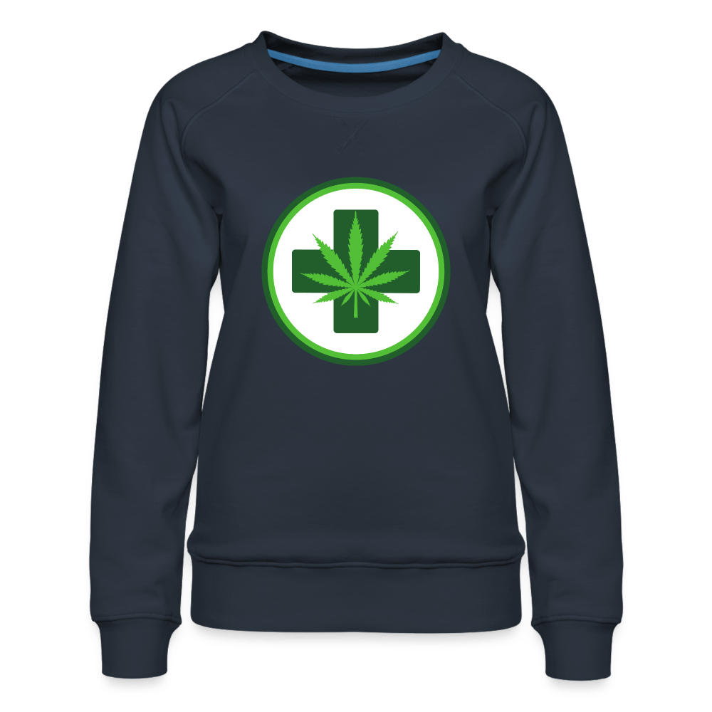 Medizinisches Weed Damen Cannabis Pullover - Cannabis Merch