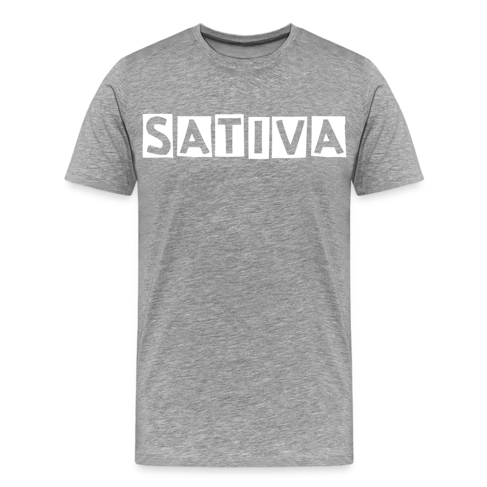 Sativa Cannabis Sign Herren Weed T-Shirt - Cannabis Merch