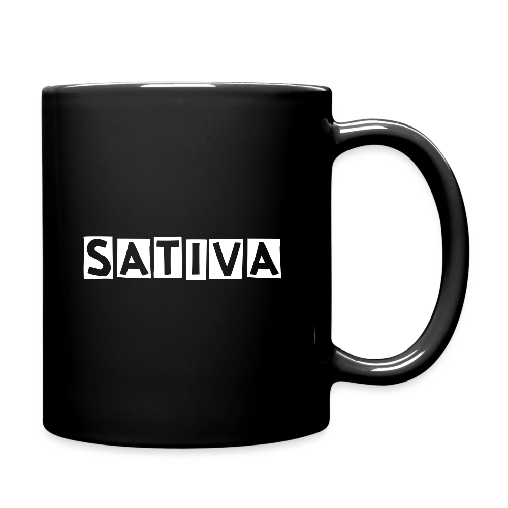 Sativa Sign Weed Cannabis Tasse - Cannabis Merch