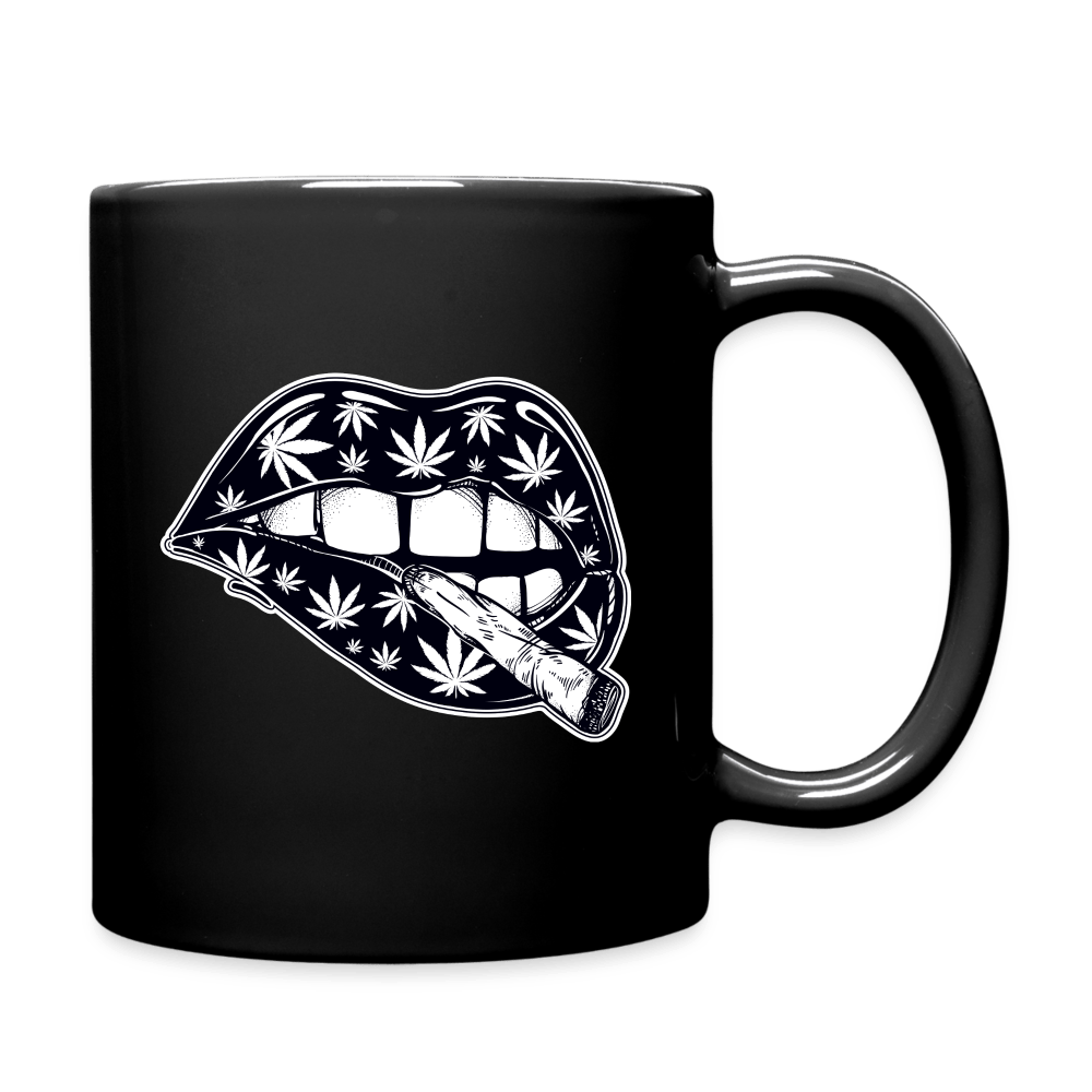 Sexy Lippen joint cannabis Weed Tasse - Cannabis Merch