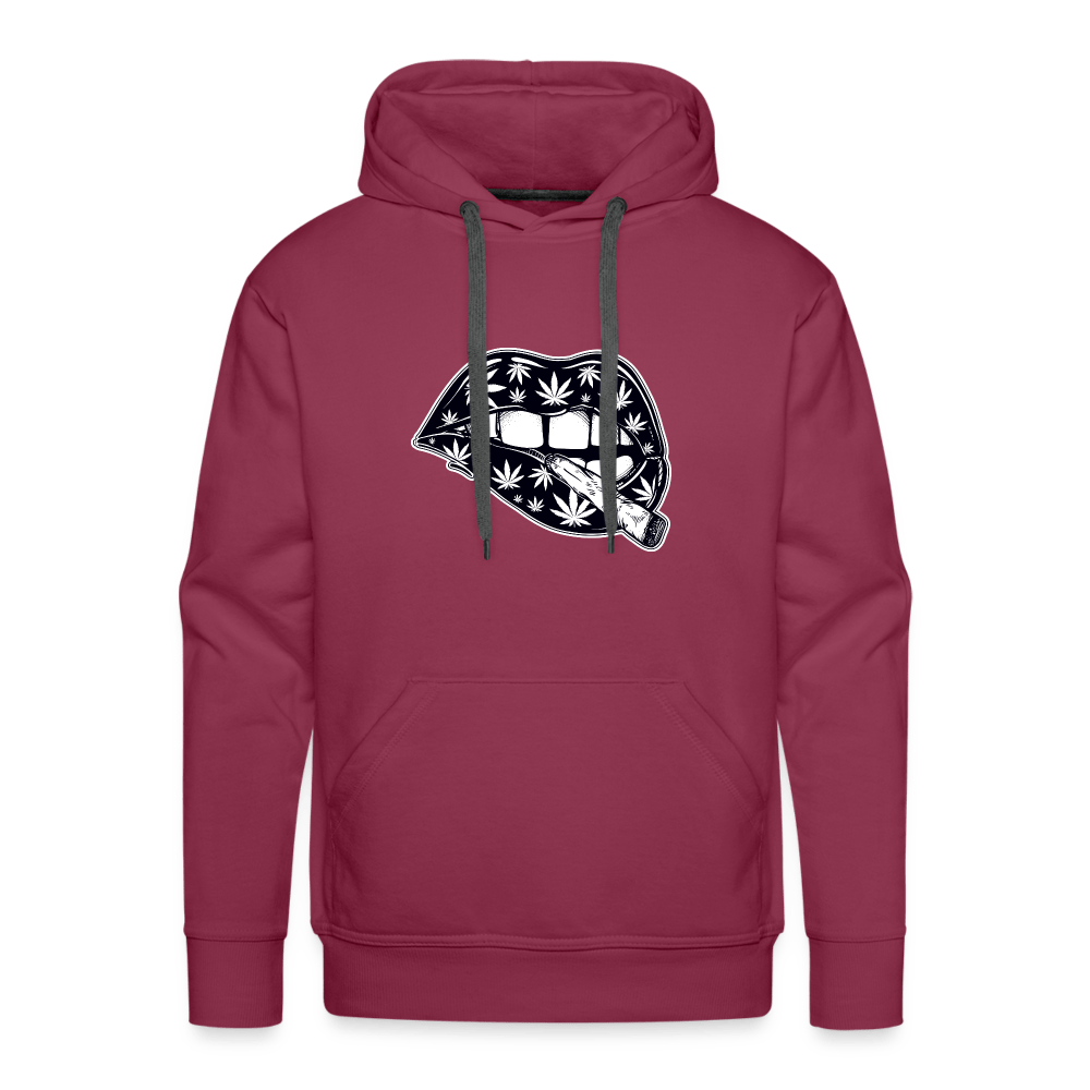 Sexy Lippen Weed Herren Cannabis Hoodie - Cannabis Merch