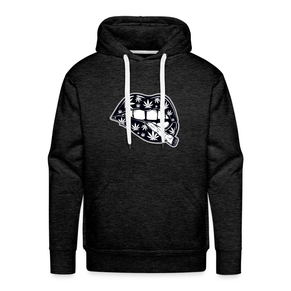 Sexy Lippen Weed Herren Cannabis Hoodie - Cannabis Merch