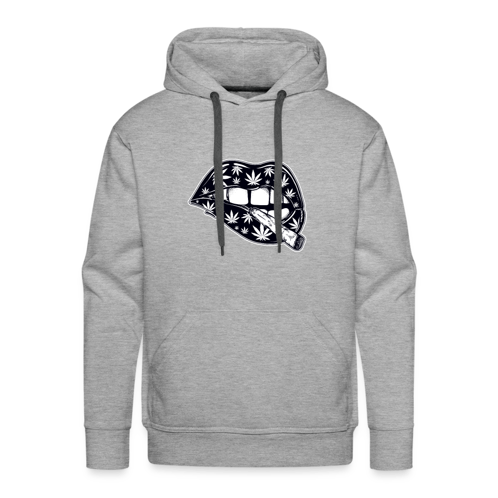 Sexy Lippen Weed Herren Cannabis Hoodie - Cannabis Merch