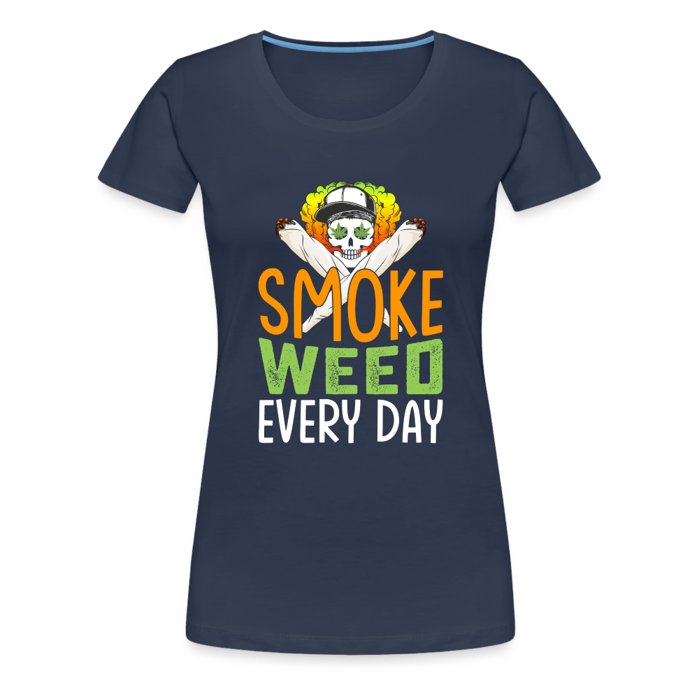 Smoke weed everyday Frauen Cannabis T-Shirt - Cannabis Merch
