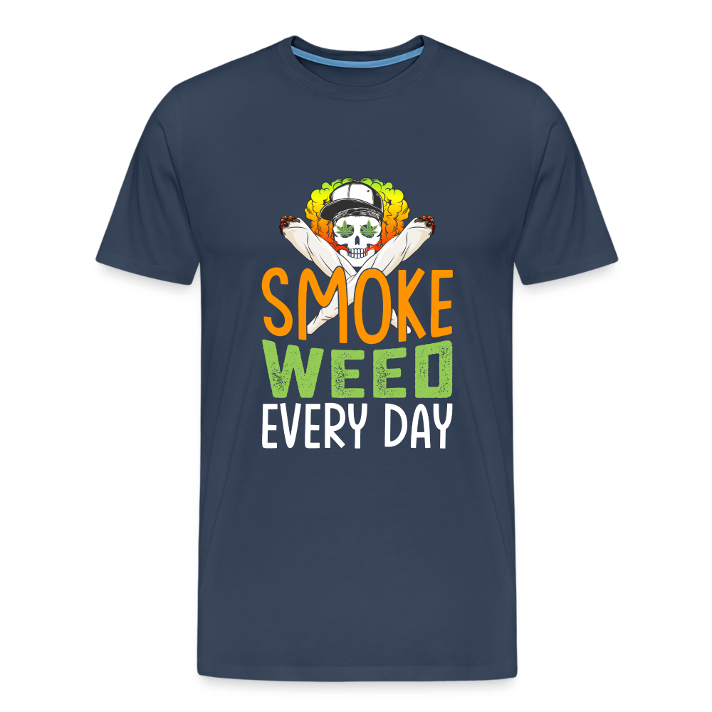 Smoke Weed Everyday Männer Cannabis T-Shirt - Cannabis Merch