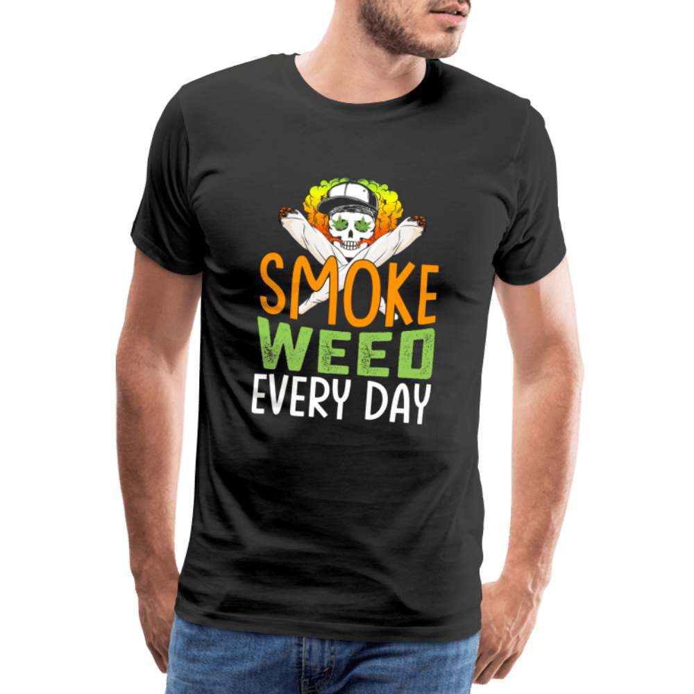 Smoke Weed Everyday Männer Cannabis T-Shirt - Cannabis Merch