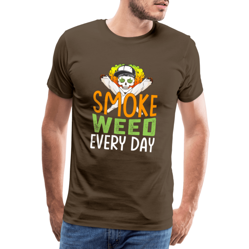 Smoke Weed Everyday Männer Cannabis T-Shirt - Cannabis Merch