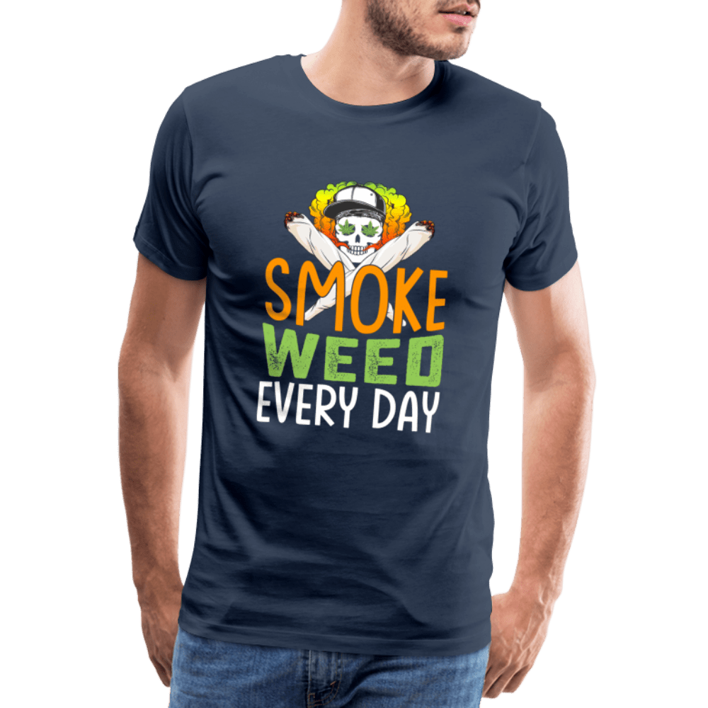 Smoke Weed Everyday Männer Cannabis T-Shirt - Cannabis Merch